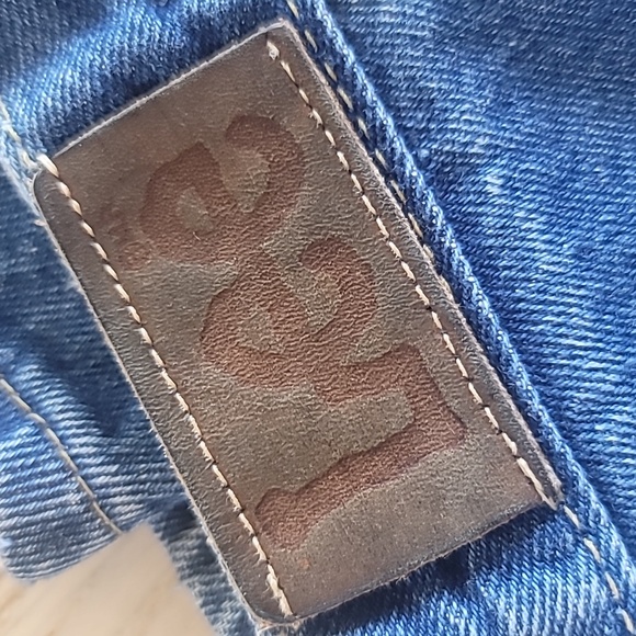 🦋 Vintage 80s LEE high rise pleated drop waist yoke 100% cotton mom jeans - Picture 7 of 7